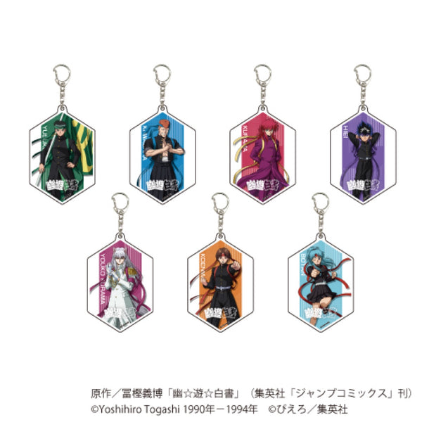 「幽☆遊☆白書」アクリルキーホルダー11/応援団ver. ボックス(全7種)